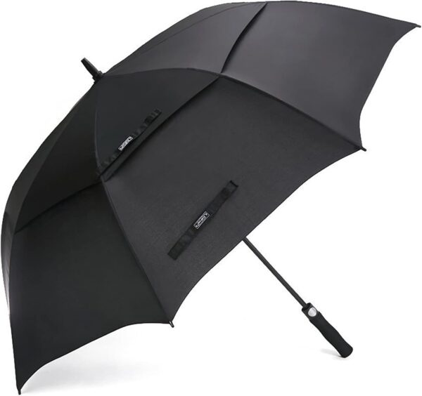 G4Free 47/54/62/68 Inch Automatic Open Golf Umbrella Oversize Extra Large Double Canopy Vented Windproof Waterproof Stick Umbrellas