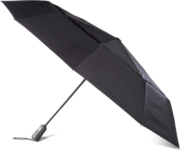 totes Men's and Women's Ultimate Folding Umbrella with Auto Open Close Windproof Sun Protection