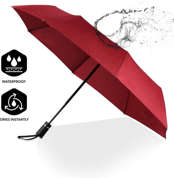 SY COMPACT Travel umbrella Automatic Windproof umbrellas-Factory Store - Image 3