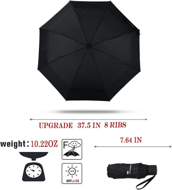 SY COMPACT Travel Umbrella - Lightweight Portable Mini Compact Umbrellas-Factory Outlet Shop - Image 2