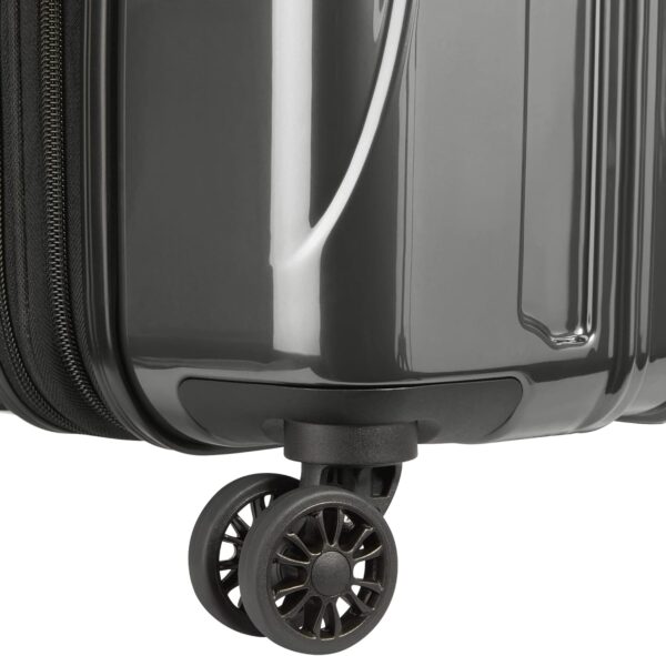 DELSEY PARIS Helium Aero Hardside Expandable Luggage with Spinner Wheels, Brushed Charcoal, 2-Piece Set (21/25) - Image 7