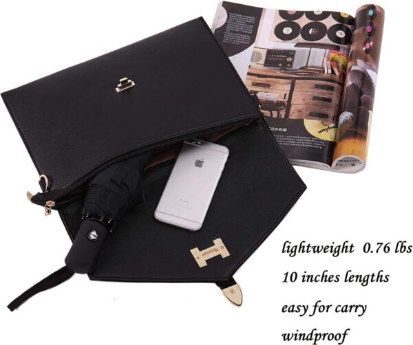 SY COMPACT Travel Umbrella Windproof Automatic Umbrellas-Factory Outlet umbrella - Image 7