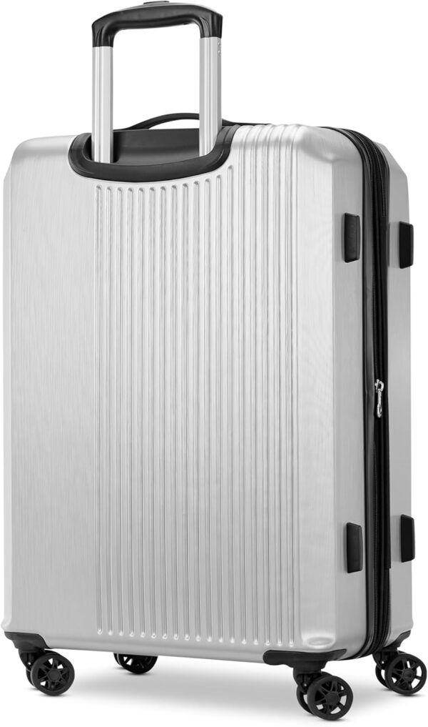 Samsonite Alliance SE Hardside Luggage with Spinner Wheels, Lightweight, 3PC SET (CO/MED/LG) SPINNER, SILVER - Image 3