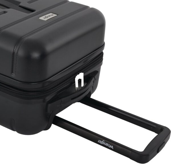 Wrangler Tall Trunk Luggage 4 Piece Set, Black - Image 7