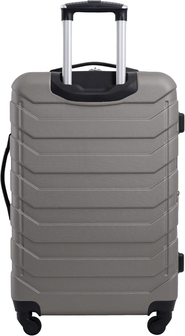 Wrangler Miami Luggage & Packing Cubes, Desert Taupe, 4 Piece Set - Image 4