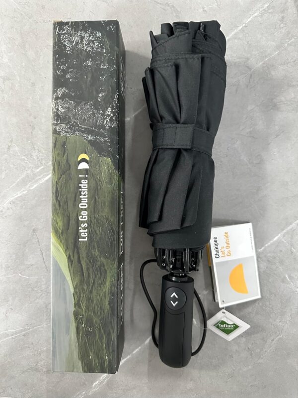 Travel Inverted Umbrella Compact Windproof- Automatic reverse Umbrellas for Rain - Folding Portable 48inch Span, 10 Ribs Large Umbrella - Image 12
