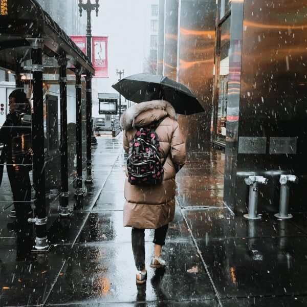 Travel Essentials Umbrella Windproof Compact Collapsible Light, Automatic, Strong and Portable, Wind Resistant Folding Small Umbrella for Rain - Image 3