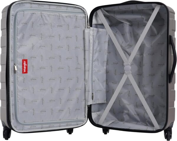 Wrangler Miami Luggage & Packing Cubes, Desert Taupe, 4 Piece Set - Image 5