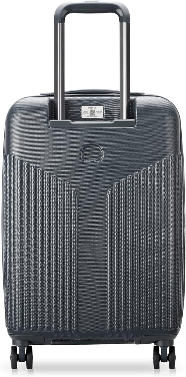 DELSEY PARIS Comete 3.0 Hardside Expandable Luggage with Spinner Wheels, Graphite, 3-Piece Set (20/24/28) - Image 4