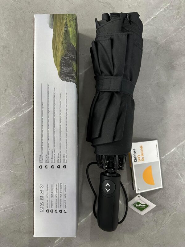 Travel Inverted Umbrella Compact Windproof- Automatic reverse Umbrellas for Rain - Folding Portable 48inch Span, 10 Ribs Large Umbrella - Image 10