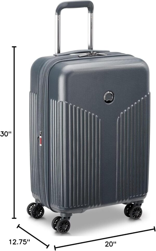 DELSEY PARIS Comete 3.0 Hardside Expandable Luggage with Spinner Wheels, Graphite, 3-Piece Set (20/24/28) - Image 11