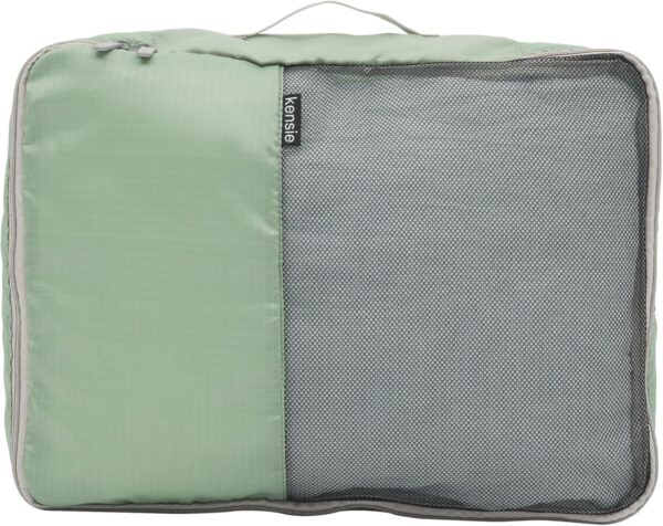 kensie Women's Hillsboro Luggage & Travel Bags, Green Granite, 4 Piece Set - Image 8