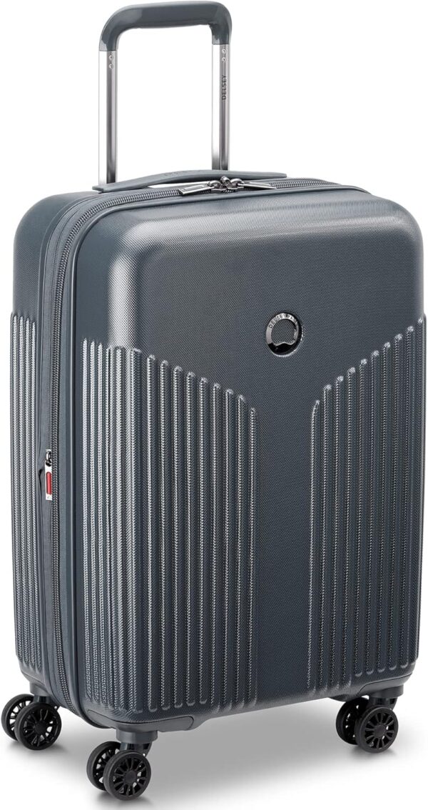 DELSEY PARIS Comete 3.0 Hardside Expandable Luggage with Spinner Wheels, Graphite, 3-Piece Set (20/24/28) - Image 3