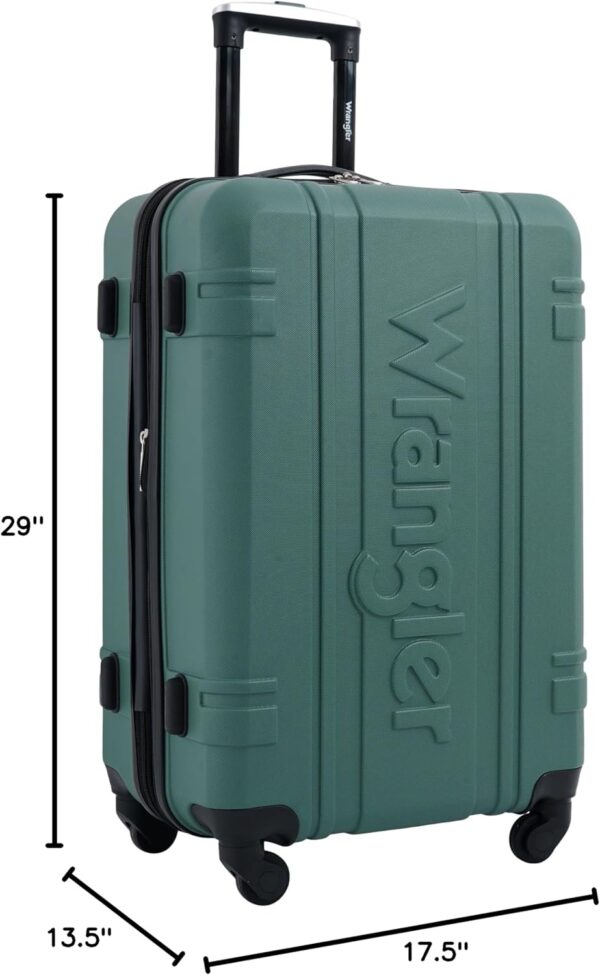 Wrangler Astral Travel Luggage, Sage Brush, 3 Piece Set - Image 10