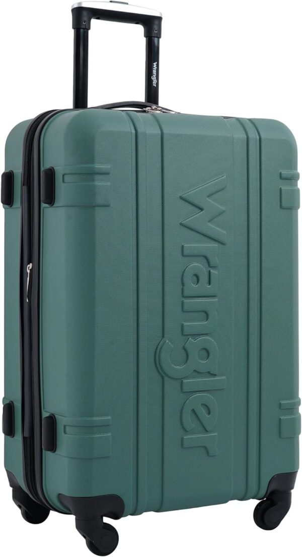 Wrangler Astral Travel Luggage, Sage Brush, 3 Piece Set - Image 9