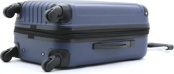 Travelers Club Midtown Hardside Luggage Travel, Navy Blue, 4-Piece Set - Image 8