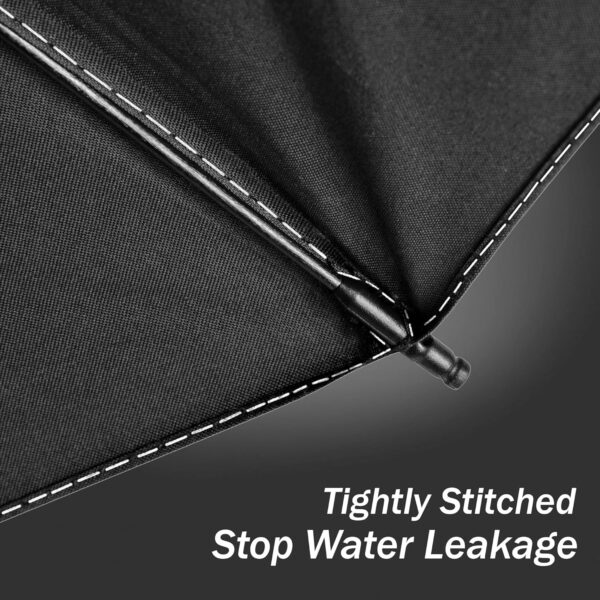 Travel Inverted Umbrella Compact Windproof- Automatic reverse Umbrellas for Rain - Folding Portable 48inch Span, 10 Ribs Large Umbrella - Image 6