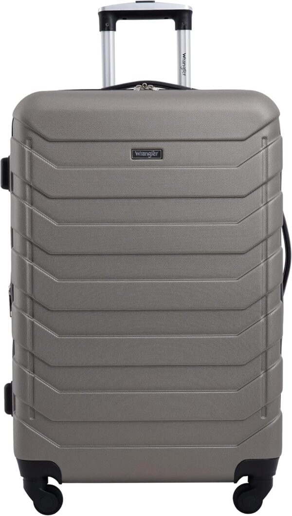 Wrangler Miami Luggage & Packing Cubes, Desert Taupe, 4 Piece Set - Image 2
