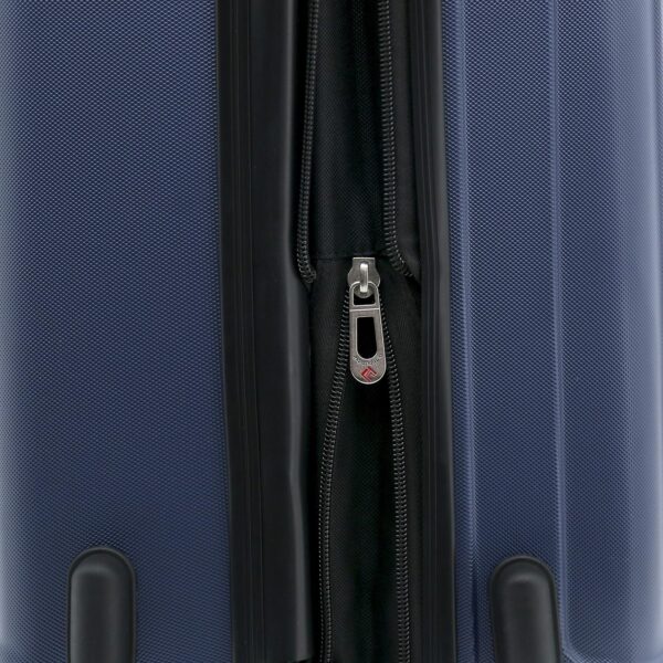 Travelers Club Midtown Hardside Luggage Travel, Navy Blue, 4-Piece Set - Image 9