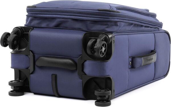 Travelpro Tourlite Softside 2-Piece Set, Expandable Luggage with 4 Spinner Wheels, Lightweight Suitcase, 21" Carry-On, 25" Checked Medium, Blue - Image 5
