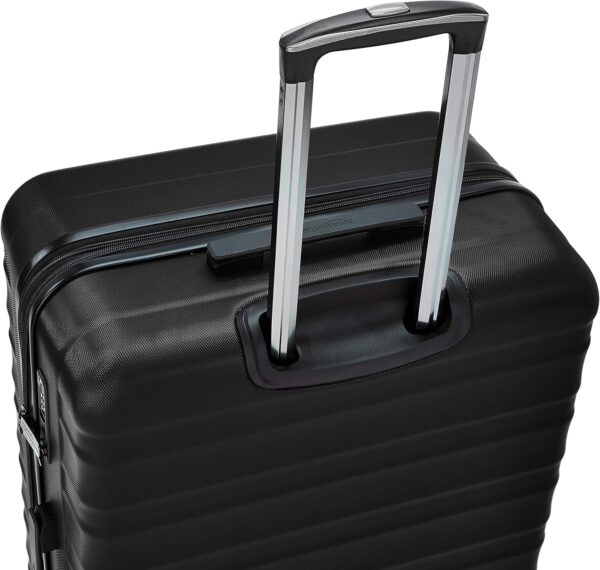 Amazon Basics 2 Piece Set (20", 28") With TSA Locks, Hardshell Suitcases With Four Multi-directional Wheels, Expandable For Up to 25% More Space, With Scratch-Resistant Surface, Black - Image 5