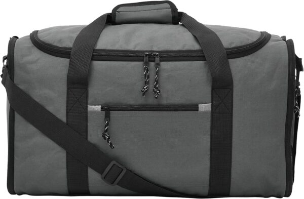 Travelers Club Riddock Luggage and Travel Accessories, Charcoal, 14-Piece Set - Image 6