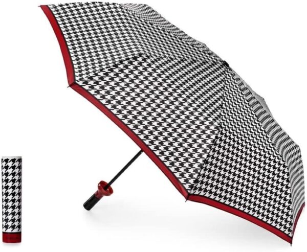 VINRELLA Wine Bottle Umbrella for Rain - Portable, Compact, Waterproof, and Windproof for Travel - UV Blocker - Fun Gift