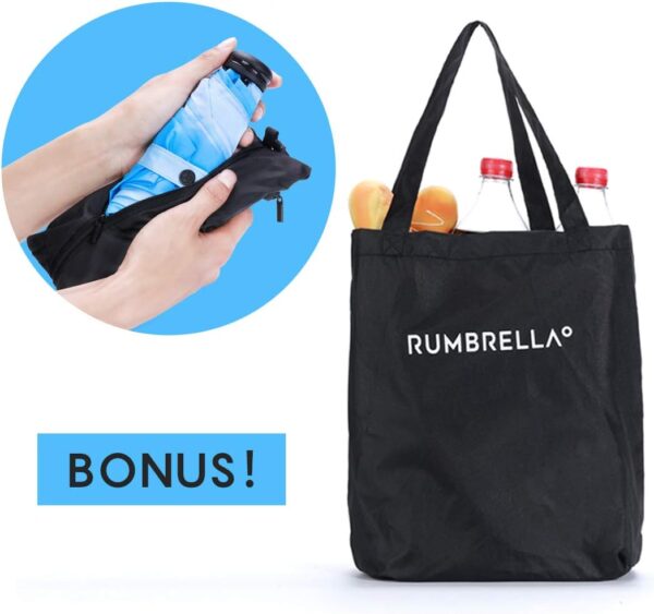 RUMBRELLA Mini Teflon Purse Umbrella With 99% UV Protection for Travel - Image 6