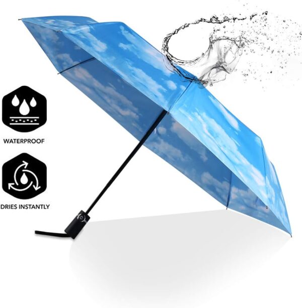 SY COMPACT Travel umbrella Automatic Windproof umbrellas-Factory Store - Image 3