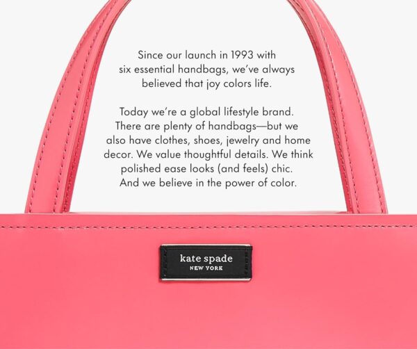 kate spade new york Clear Umbrella for Rain, Large Bubble Umbrella for Weddings, Love Is In The Air - Image 5