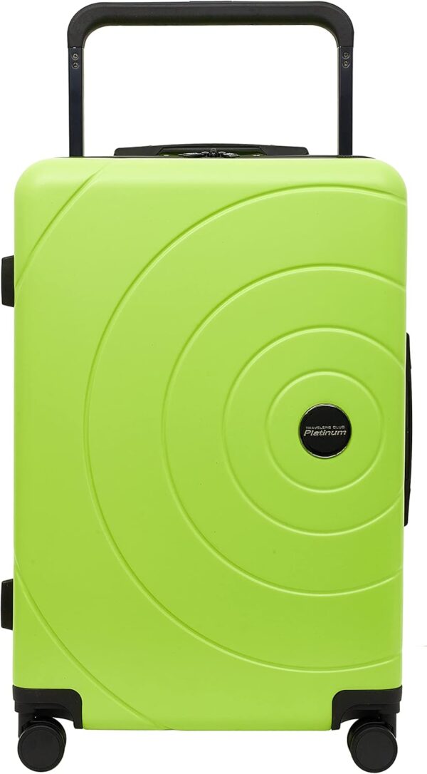 Travelers Club 2PC Odyssey Luggage Set, Lime Green, 20" Carry-On