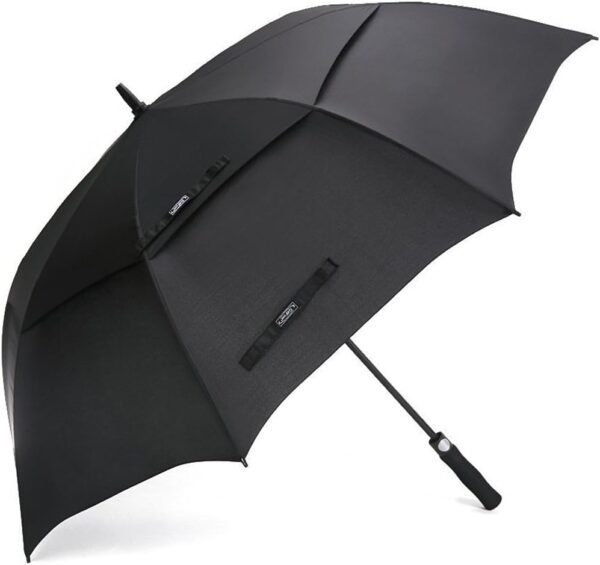 G4Free 47/54/62/68 Inch Automatic Open Golf Umbrella Oversize Extra Large Double Canopy Vented Windproof Waterproof Stick Umbrellas