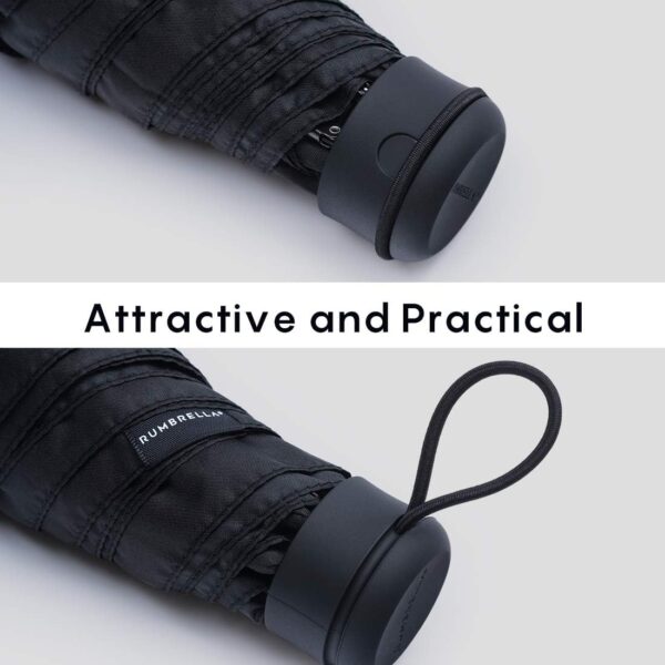 RUMBRELLA UV Travel Umbrella with Shopping Bag Mini Umbrella Fast Dry and Ultra Lightweight - Image 4