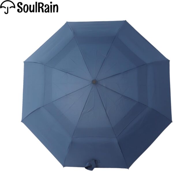 SoulRain Travel Umbrella - Windproof and Compact Umbrella for Rain - Perfect Large Auto Folding Umbrella - Ideal Car umbrella, Golf umbrella, and Travel Companion - Image 4