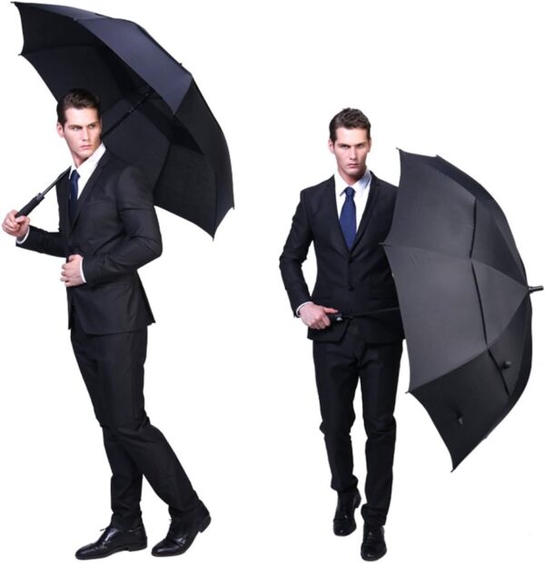 G4Free 47/54/62/68 Inch Automatic Open Golf Umbrella Oversize Extra Large Double Canopy Vented Windproof Waterproof Stick Umbrellas - Image 7