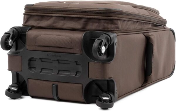 Travelpro Maxlite 5 Softside 2pc Set Expandable Carry On Luggage with 4 Spinner Wheels/Soft Underseat Tote, Lightweight Suitcase, Men and Women, Mocha - Image 5