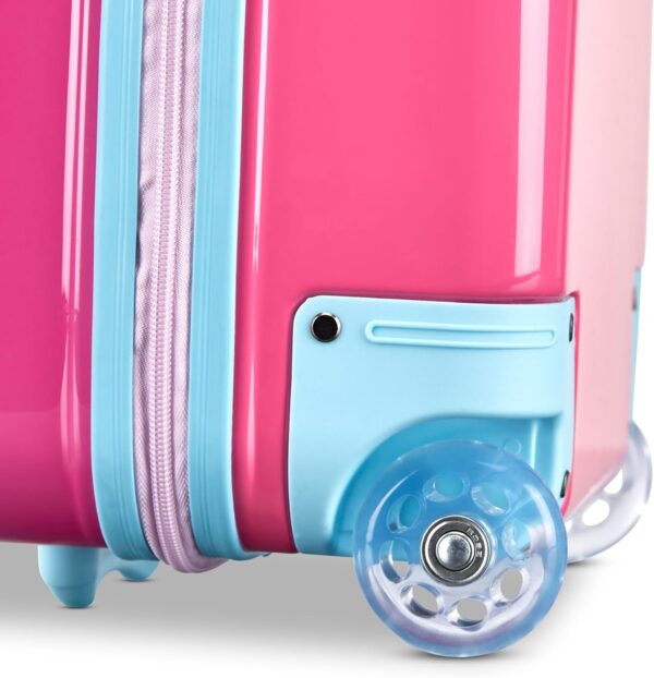 American Tourister Disney Minnie Mouse Kids Carry-On Luggage, Hardside With Single Spinner Wheels - Image 6