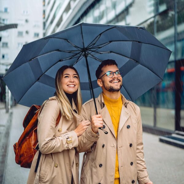 G4Free 42/46/54/62 Inch Large Golf Umbrella Compact Reverse Travel Umbrella 10 Ribs Windproof for Rain Double Canopy Automatic Open Close - Image 8