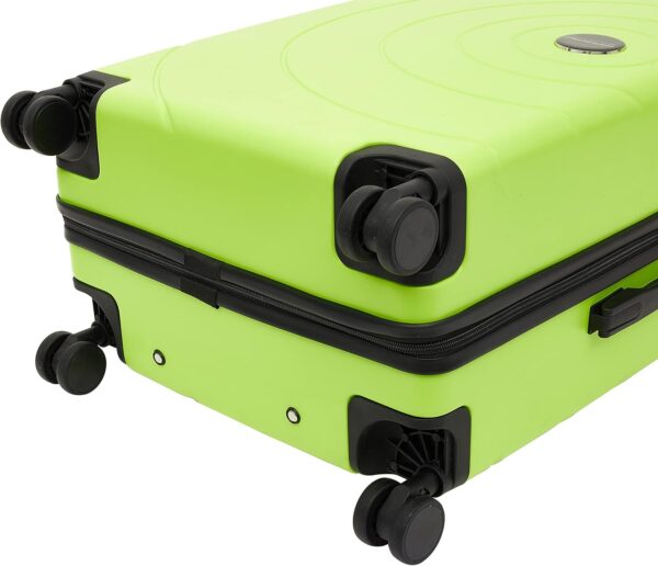 Travelers Club 2PC Odyssey Luggage Set, Lime Green, 20" Carry-On - Image 5