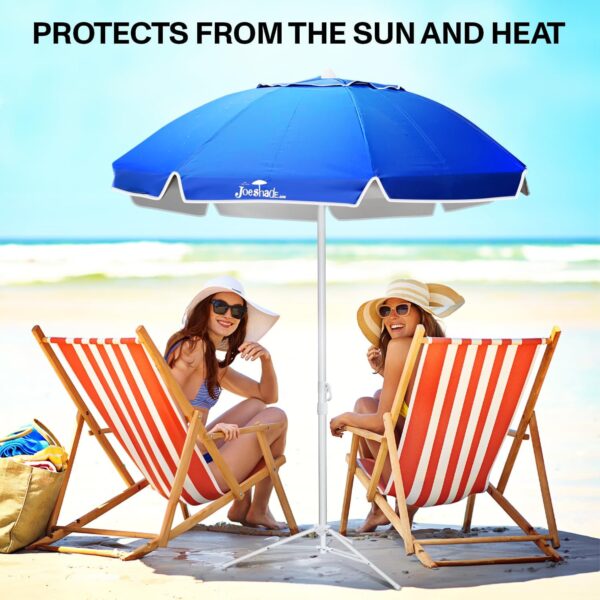 Portable UV Sun Shade Umbrella with Tripod Stand – Lightweight, Adjustable, and Instant Sun Protection for Outdoor Sports, Camping, and More – Blue - Image 6