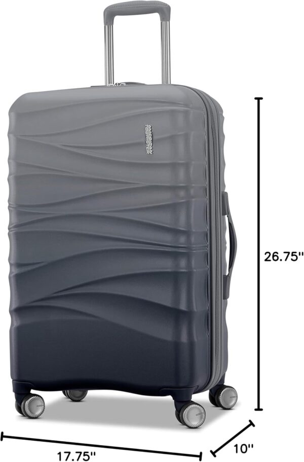 American Tourister Cascade Hardside Expandable Luggage with Spinner Wheels, Graphite, 24-Inch - Image 7