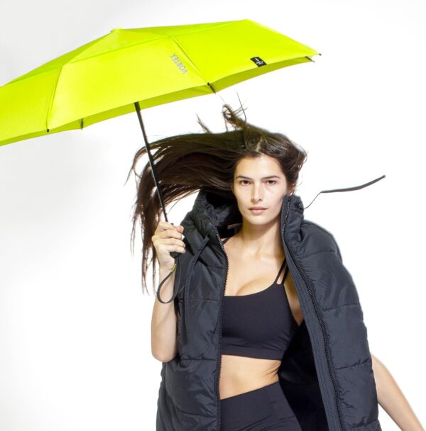 ShedRain Vortex Compact Umbrella, Folds to 11", 43" Arc, One-Hand Operation, Windproof up to 75 mph - Image 9