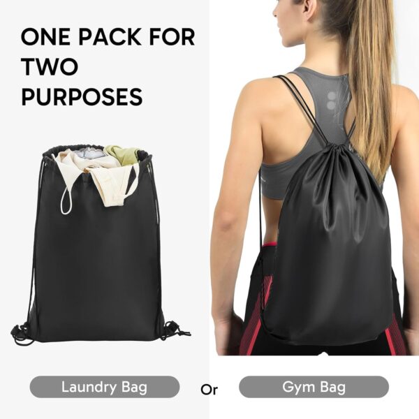 ALL INCLUDED 10 Set Durable Packing Cubes for Suitcases,OlarHike Essentials for Travel,UPGRADED Anti-Tear Stitching, NEW Improved Luggage Packing Organizers for Travel Accessories (Black) - Image 6