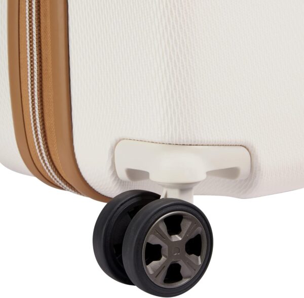 DELSEY PARIS Chatelet Air 2.0 Hardside Luggage with Spinner Wheels, Angora, Checked-Medium 24 Inch - Image 12