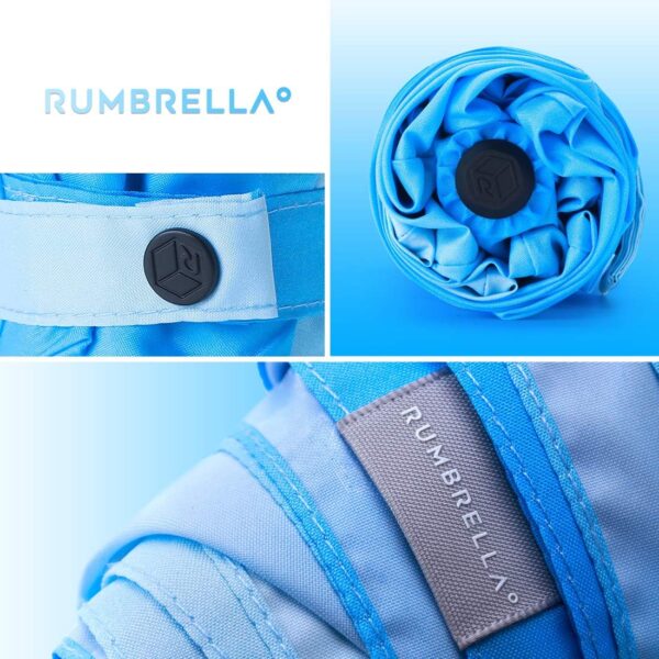 RUMBRELLA Mini Teflon Purse Umbrella With 99% UV Protection for Travel - Image 2