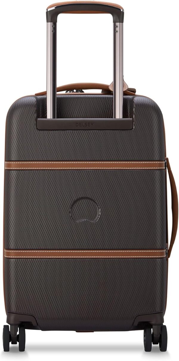 DELSEY PARIS Chatelet Air 2.0 Hardside Luggage with Spinner Wheels, Chocolate Brown, 2 Piece Set (19/28) - Image 5