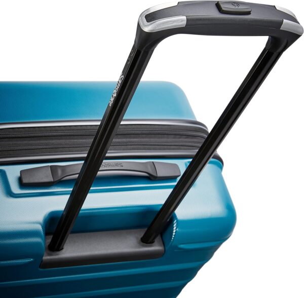 Samsonite Omni 2 Hardside Expandable Luggage with Spinner Wheels, 2-Piece Set (19/24), CARIBBEAN BLUE - Image 2