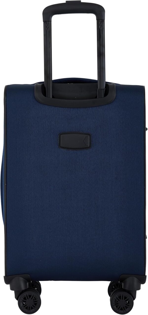 Travelers Club Swansea Carry-On Luggage, Navy Peony, 3 Piece Set - Image 4