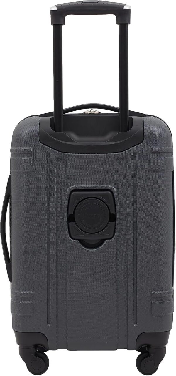 Wrangler Astral Hardside Luggage, Dark Shadow, 20-Inch Carry-On - Image 7