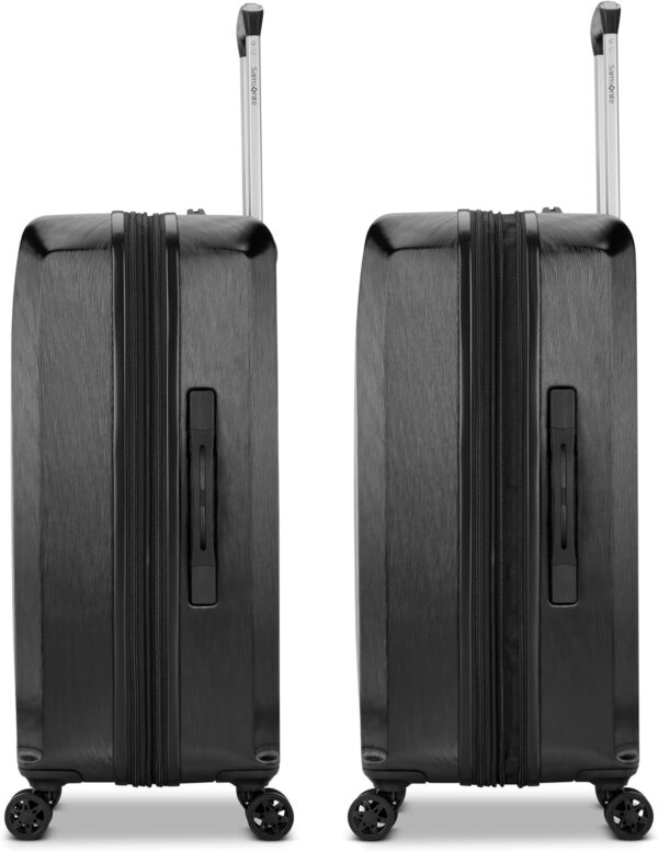 Samsonite Alliance SE Hardside Luggage with Spinner Wheels, Lightweight, 3PC SET (CO/MED/LG) SPINNER, BASS BLACK - Image 6